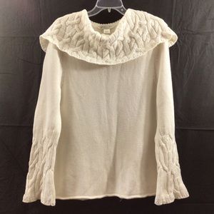 Jullian & Nicole women’s pullover wide shawl collar sweater size small sweater